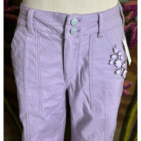Anthropologie Wanderer Jeweled Pants 27 - Picture 6 of 16